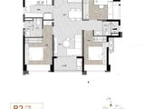 万科都会四季花园_3室2厅2卫 建面96平米