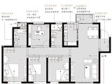 建滔菁庭_4室2厅2卫 建面136平米