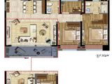 INC鳌江国际新城_4室2厅2卫 建面129平米