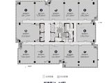 奥克斯中心_4-14层写字楼户型 建面131平米