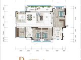 熙畔别院_4室2厅3卫 建面154平米