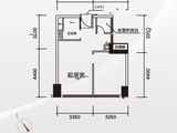 保利大都会_2室1厅1卫 建面60平米