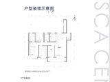 融创中心_4室2厅2卫 建面158平米