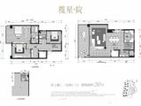 招商天府玺_3室2厅3卫 建面219平米