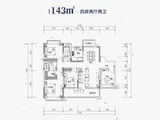 珑远万江翠珑湾_4室2厅2卫 建面143平米