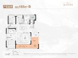 绿城招商桂语雲峯_4室2厅2卫 建面185平米