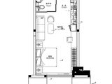 曲建唐寓_B户型56㎡ 建面56平米