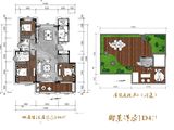 绿城西山桃花源_3室2厅2卫 建面146平米