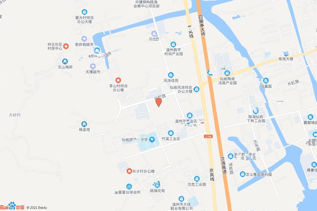 瓯海仙岩镇区工业基地B2-1地块