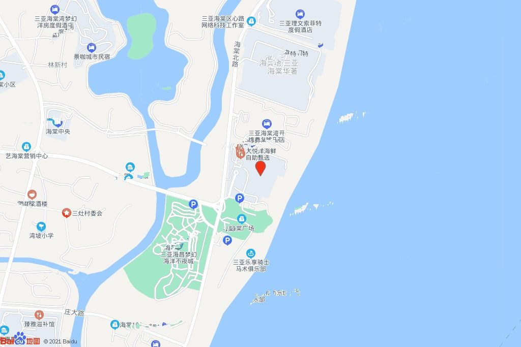 海棠湾国家海岸休闲园区控规HT08-06-01