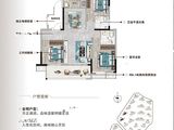 居然大观_3室2厅2卫 建面113平米