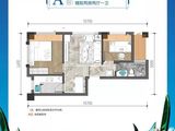 香溢锦秀_2室2厅1卫 建面55平米