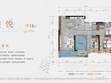 轨道万科璞悦湾_3室2厅2卫 建面118平米