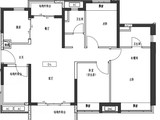 保利天汇左岸_4室2厅2卫 建面115平米